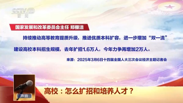 华利配资 新闻1+1丨多所高校宣布扩招 人才怎样培养？师资如何跟上？